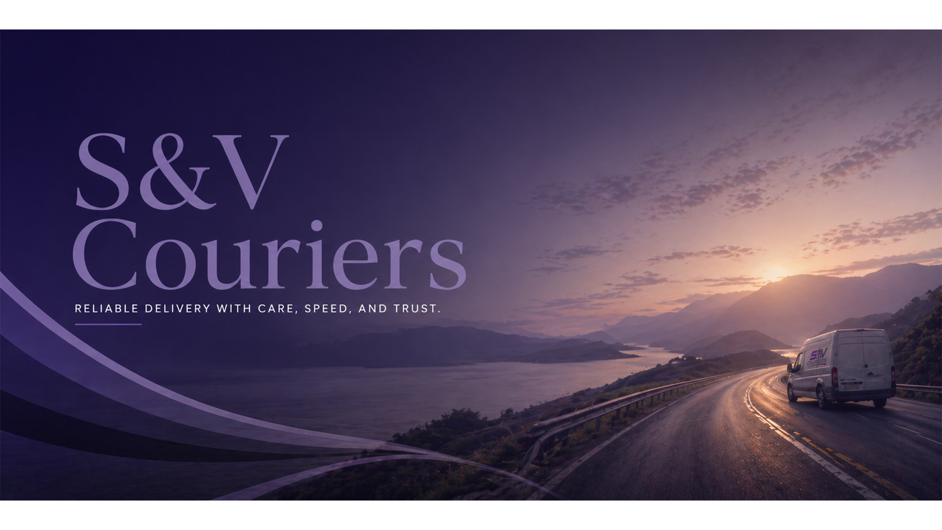 S&V Couriers Banner